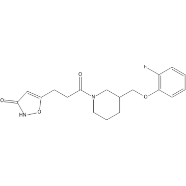 5-(3-(3-((2-Fluorophenoxy)methyl)piperidin-1-yl)-3-oxopropyl)isoxazol-3(2H)-one|CS-1636250