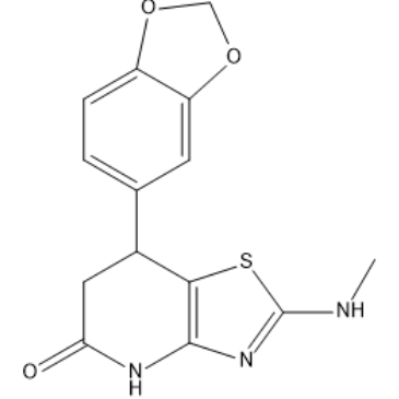 7-(Benzo[d][1,3]dioxol-5-yl)-2-(methylamino)-6,7-dihydrothiazolo[4,5-b]pyridin-5(4H)-one|CS-1636252