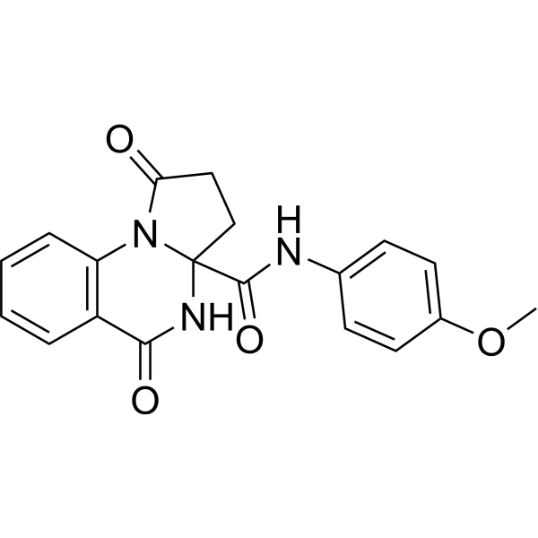 N-(4-Methoxyphenyl)-1,5-dioxo-2,3,4,5-tetrahydropyrrolo[1,2-a]quinazoline-3a(1H)-carboxamide|CS-1636257