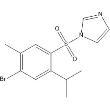 1-((4-Bromo-2-isopropyl-5-methylphenyl)sulfonyl)-1H-imidazole|CS-1636266