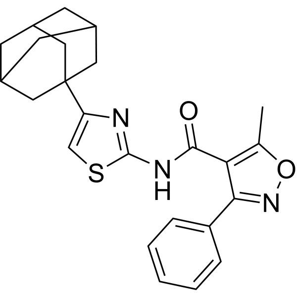 N-(4-(Adamantan-1-yl)thiazol-2-yl)-5-methyl-3-phenylisoxazole-4-carboxamide|CS-1636280