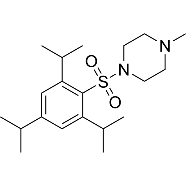 1-Methyl-4-((2,4,6-triisopropylphenyl)sulfonyl)piperazine|CS-1636283