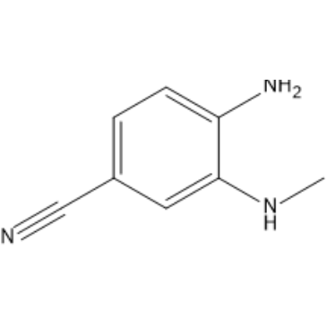 4-Amino-3-(methylamino)benzonitrile|CS-1636293