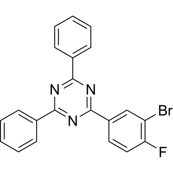 2-(3-Bromo-4-fluorophenyl)-4,6-diphenyl-1,3,5-triazine|CS-1636294