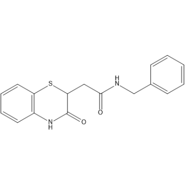 N-Benzyl-2-(3-oxo-3,4-dihydro-2H-benzo[b][1,4]thiazin-2-yl)acetamide|CS-1636309