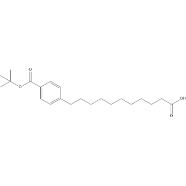 11-(4-(tert-Butoxycarbonyl)phenyl)undecanoic acid|CS-1636323