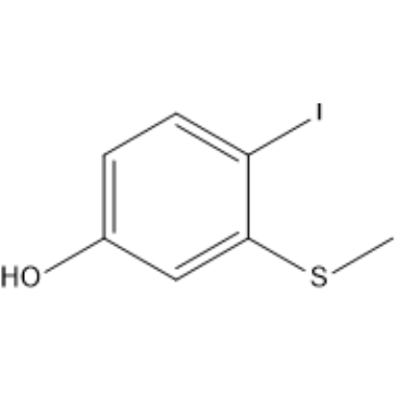 4-Iodo-3-(methylthio)phenol|CS-1636327