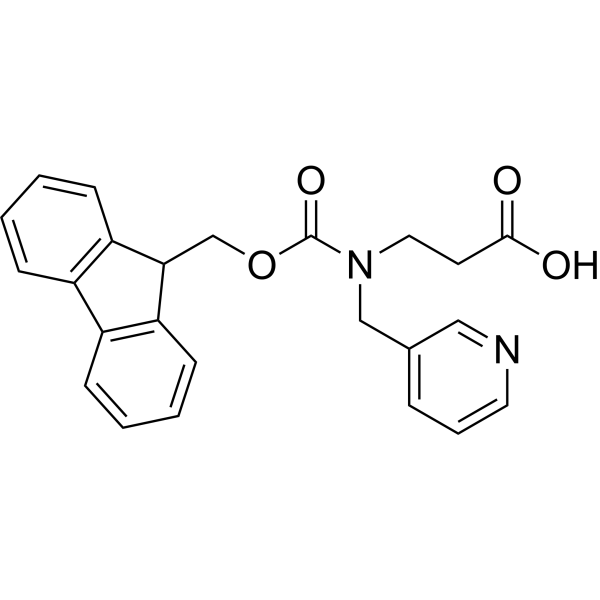 3-((((9H-Fluoren-9-yl)methoxy)carbonyl)(pyridin-3-ylmethyl)amino)propanoic acid|CS-1636351