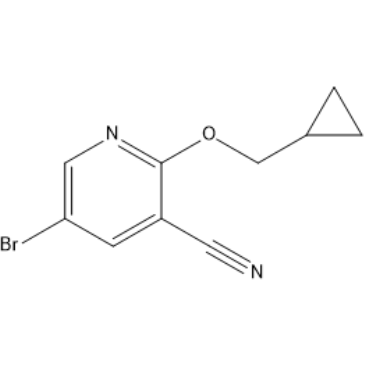 5-Bromo-2-(cyclopropylmethoxy)nicotinonitrile|CS-1636355