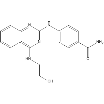 4-((4-((2-Hydroxyethyl)amino)quinazolin-2-yl)amino)benzamide|CS-1636358