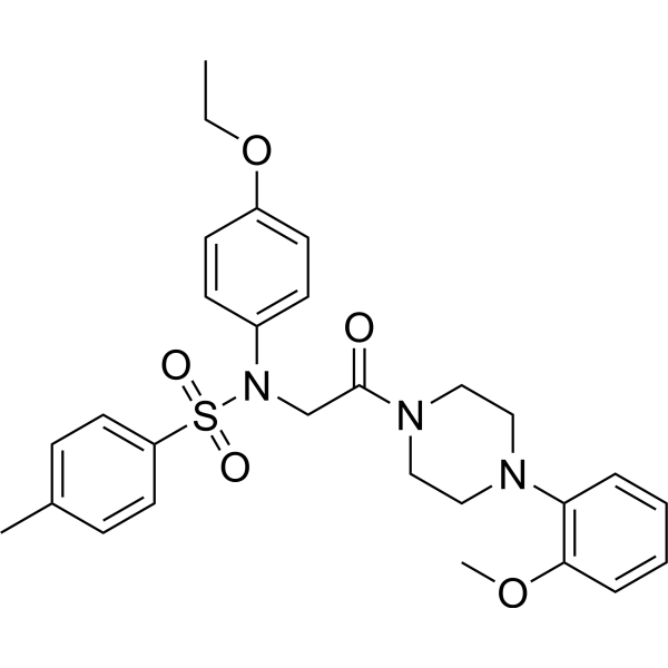 N-(4-Ethoxyphenyl)-N-(2-(4-(2-methoxyphenyl)piperazin-1-yl)-2-oxoethyl)-4-methylbenzenesulfonamide|CS-1636370