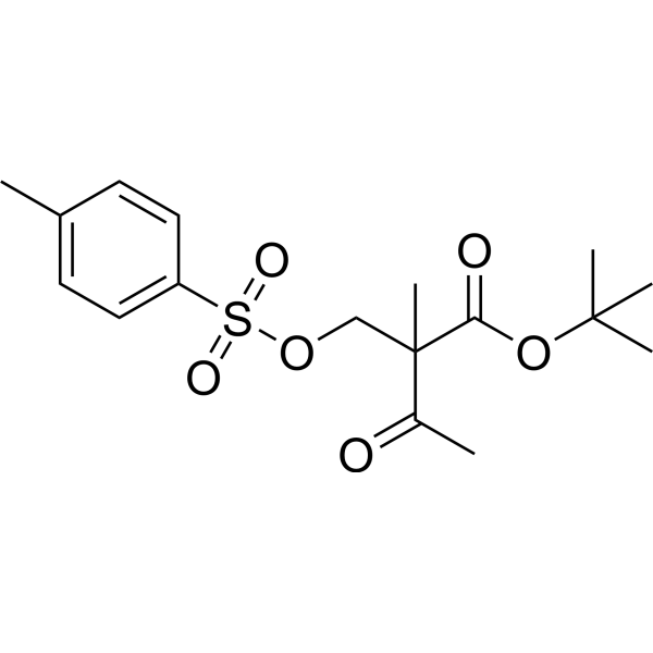 tert-Butyl 2-methyl-3-oxo-2-((tosyloxy)methyl)butanoate|CS-1636396