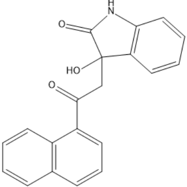 3-Hydroxy-3-(2-(naphthalen-1-yl)-2-oxoethyl)indolin-2-one|CS-1636421