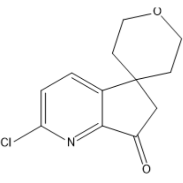2-Chloro-2',3',5',6'-tetrahydrospiro[cyclopenta[b]pyridine-5,4'-pyran]-7(6H)-one|CS-1636430