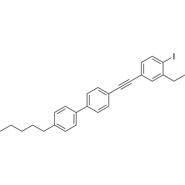 4-((3-Ethyl-4-iodophenyl)ethynyl)-4'-pentyl-1,1'-biphenyl|CS-1636442