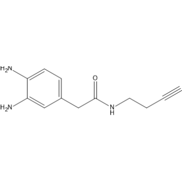 N-(But-3-yn-1-yl)-2-(3,4-diaminophenyl)acetamide|CS-1636446