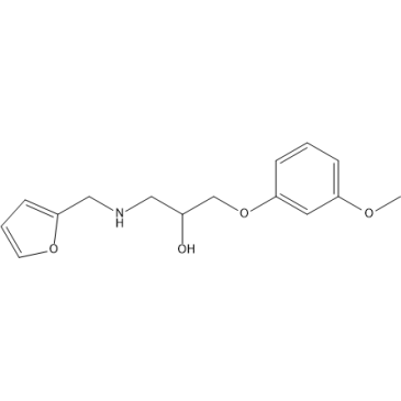 1-((Furan-2-ylmethyl)amino)-3-(3-methoxyphenoxy)propan-2-ol|CS-1636461