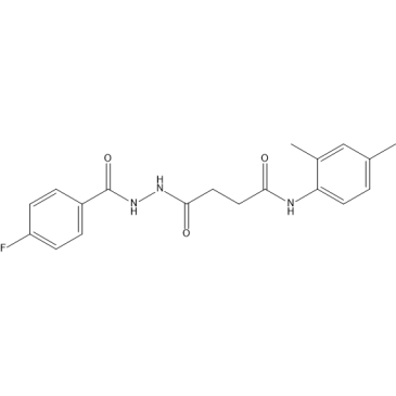 N-(2,4-Dimethylphenyl)-4-(2-(4-fluorobenzoyl)hydrazinyl)-4-oxobutanamide|CS-1636470
