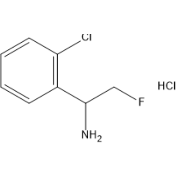 1-(2-Chlorophenyl)-2-fluoroethan-1-amine hydrochloride|CS-1636474