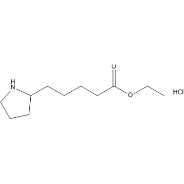 Ethyl 5-(pyrrolidin-2-yl)pentanoate hydrochloride|CS-1636475