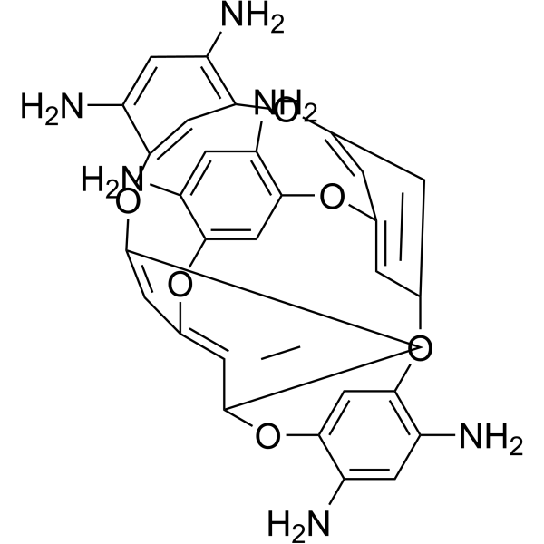 4,6,16,18,31,33-Hexamino-2,8,14,20,29,35-hexaoxabicyclocalix[4]arene|CS-1636502