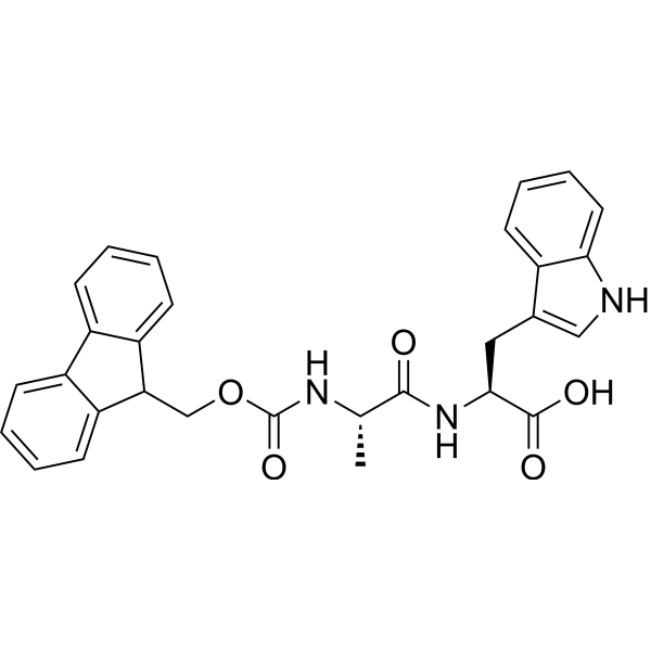 (((9H-Fluoren-9-yl)methoxy)carbonyl)-l-alanyl-l-tryptophan|CS-1636508