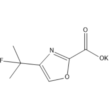 4-(2-Fluoropropan-2-yl)oxazole-2-carboxylic acid potassium|CS-1636509