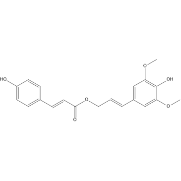 3-(4-Hydroxy-3,5-dimethoxyphenyl)allyl 3-(4-hydroxyphenyl)acrylate|CS-1636522