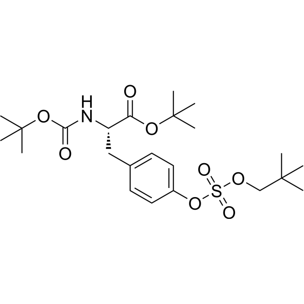 tert-Butyl (S)-2-((tert-Butoxycarbonyl)amino)-3-(4-(((neopentyloxy)sulfonyl)oxy)phenyl)propanoate|CS-1636530