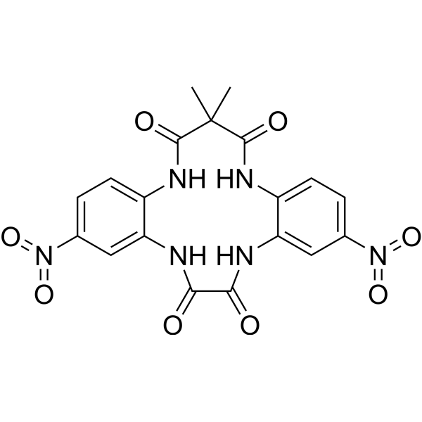 15,15-Dimethyl-3,10-dinitro-8,13-dihydro-5H-dibenzo[b,H][1,4,7,10]tetraazacyclotridecine-6,7,14,16(15H,17H)-tetraone|CS-1636540