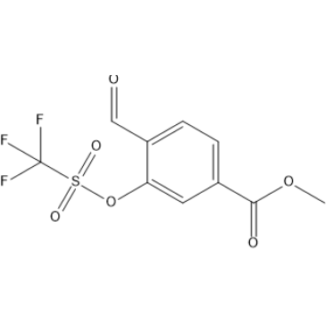 Methyl 4-formyl-3-(((trifluoromethyl)sulfonyl)oxy)benzoate|CS-1636551