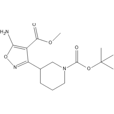Methyl 5-amino-3-(1-(tert-Butoxycarbonyl)piperidin-3-yl)isoxazole-4-carboxylate|CS-1636554