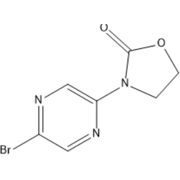 3-(5-Bromopyrazin-2-yl)oxazolidin-2-one|CS-1636560