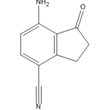 7-Amino-1-oxo-2,3-dihydro-1H-indene-4-carbonitrile|CS-1636563