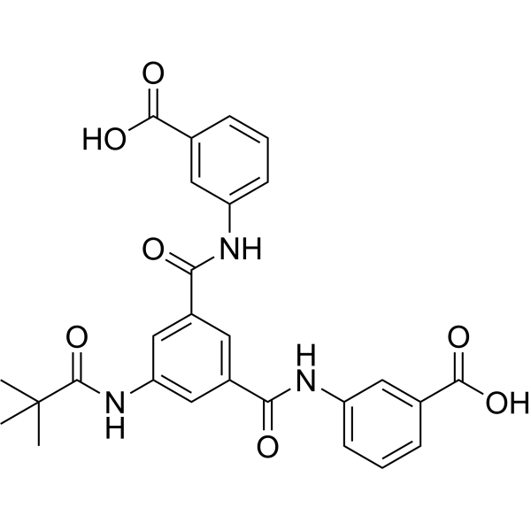 3,3'-((5-Pivalamidoisophthaloyl)bis(azanediyl))dibenzoic acid|CS-1636567