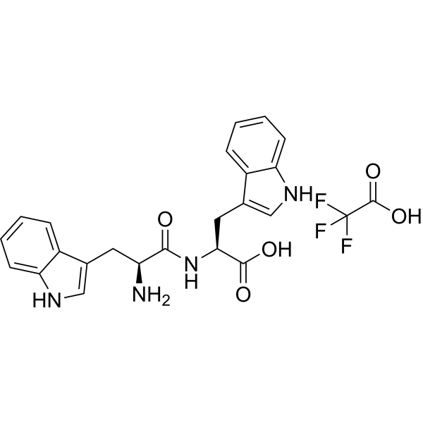 L-tryptophyl-L-tryptophan  2,2,2-trifluoroacetic acid|CS-1636575