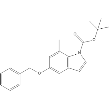 tert-Butyl 5-(benzyloxy)-7-methyl-1H-indole-1-carboxylate|CS-1636608