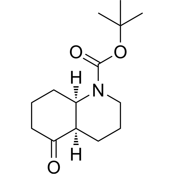 rel-tert-Butyl (4aR,8aR)-5-oxooctahydroquinoline-1(2H)-carboxylate|CS-1636615
