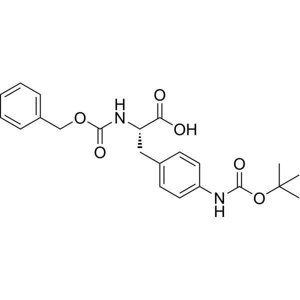 (S)-2-(((Benzyloxy)carbonyl)amino)-3-(4-((tert-Butoxycarbonyl)amino)phenyl)propanoic acid|CS-1636616