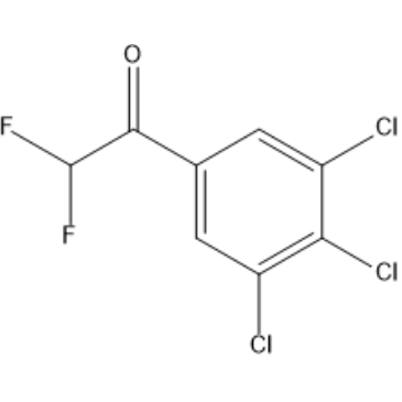 2,2-Difluoro-1-(3,4,5-trichlorophenyl)ethan-1-one|CS-1636618