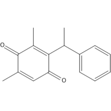 3,5-Dimethyl-2-(1-phenylethyl)cyclohexa-2,5-diene-1,4-dione|CS-1636623