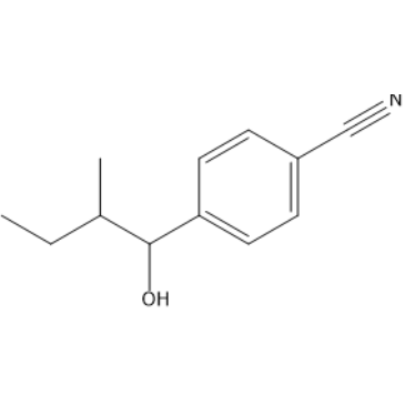 4-(1-Hydroxy-2-methylbutyl)benzonitrile|CS-1636628