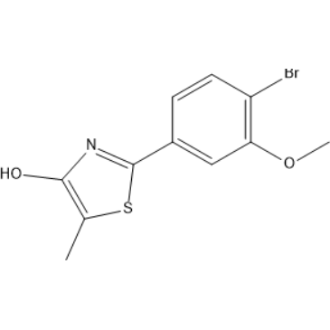 2-(4-Bromo-3-methoxyphenyl)-5-methylthiazol-4-ol|CS-1636648