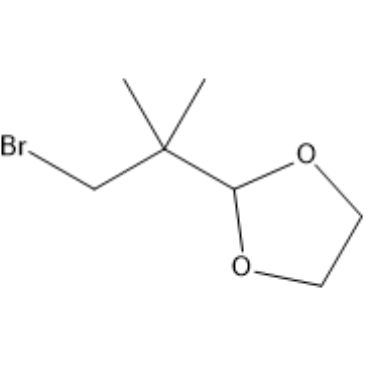 2-(1-Bromo-2-methylpropan-2-yl)-1,3-dioxolane|CS-1636656