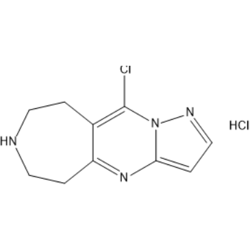 10-Chloro-6,7,8,9-tetrahydro-5H-pyrazolo[1',5':1,2]pyrimido[4,5-d]azepine hydrochloride|CS-1636680