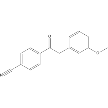 4-(2-(3-Methoxyphenyl)acetyl)benzonitrile|CS-1636740