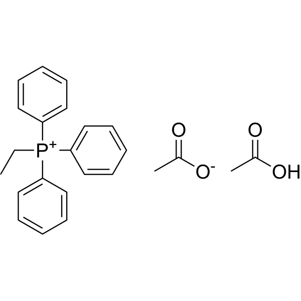 Phosphonium, ethyltriphenyl-, acetate, compd. with acetic acid 1:1:1|CS-1636766