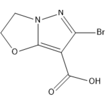 6-Bromo-2,3-dihydropyrazolo[5,1-b]oxazole-7-carboxylic acid|CS-1636830
