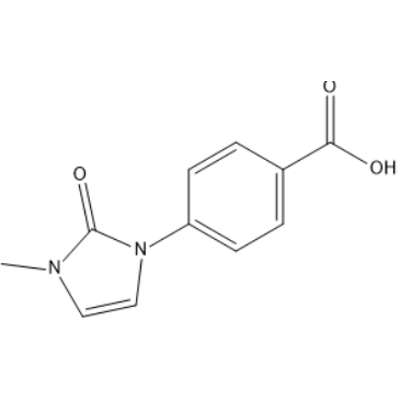 4-(3-Methyl-2-oxo-2,3-dihydro-1H-imidazol-1-yl)benzoic acid|CS-1636832