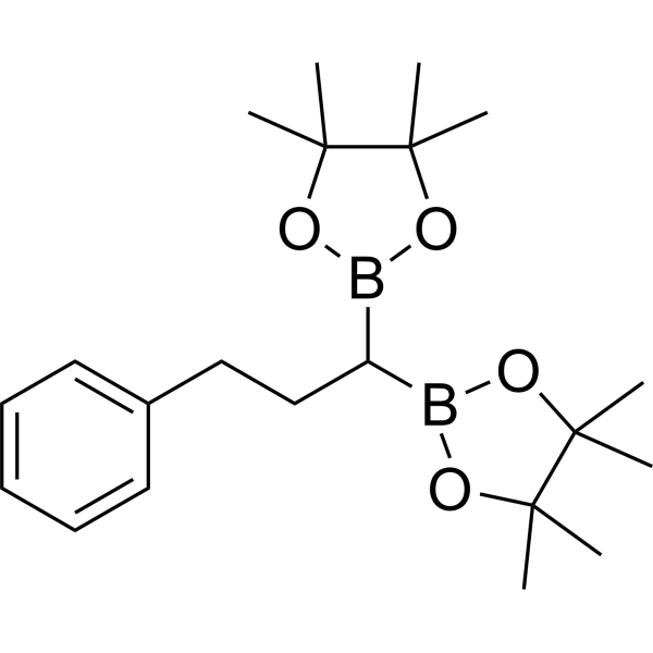 2,2'-(3-Phenylpropane-1,1-diyl)bis(4,4,5,5-tetramethyl-1,3,2-dioxaborolane)|CS-1636852
